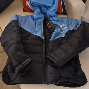Prime Jackets Ladies Two-Tone Puffer Jacket Xl (Fits More M/L)